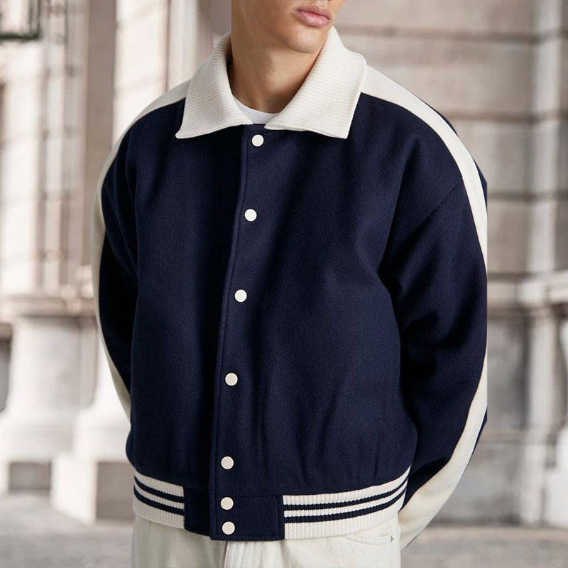 Jacket Tops Type Casual Occasion Turndown