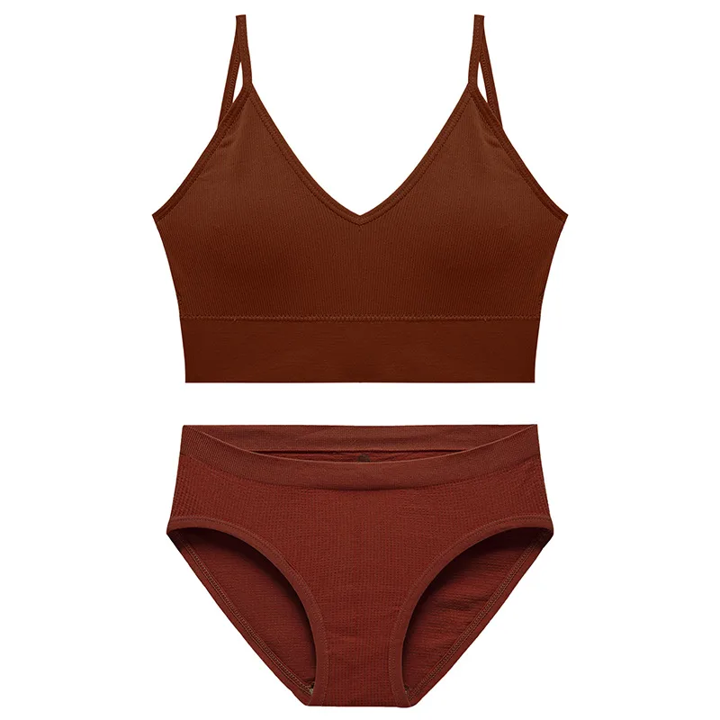 Casava Gather Breathable Bra & Panty Set