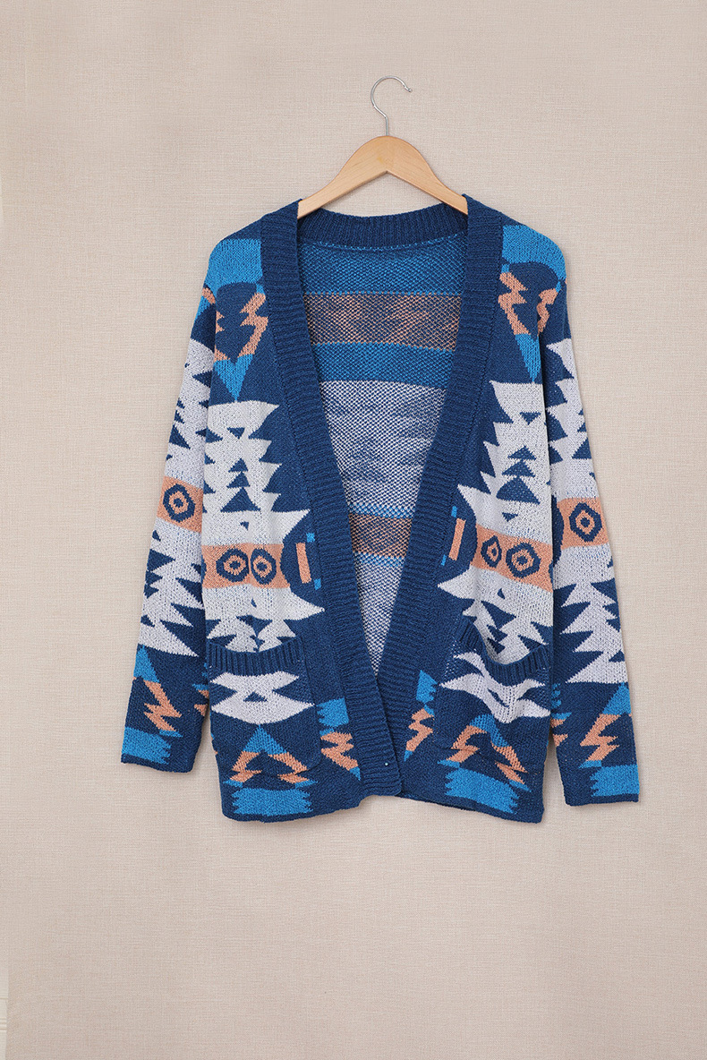 Casava Geometric Cardigan
