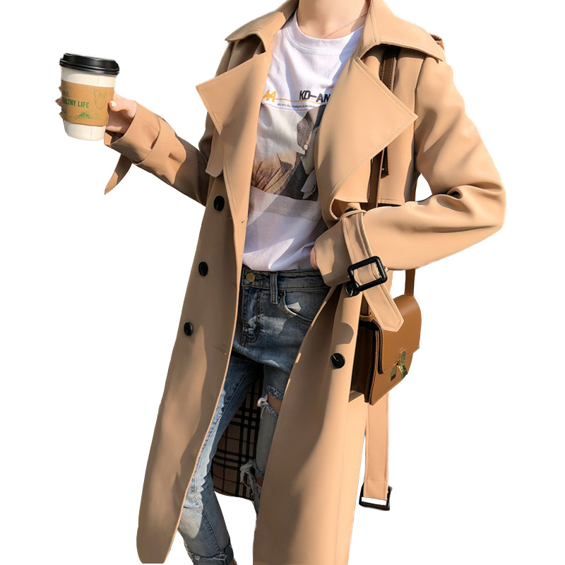 Casava Double-breasted Trench Coat