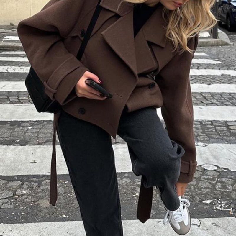 Casava Elegant Woolen Coat