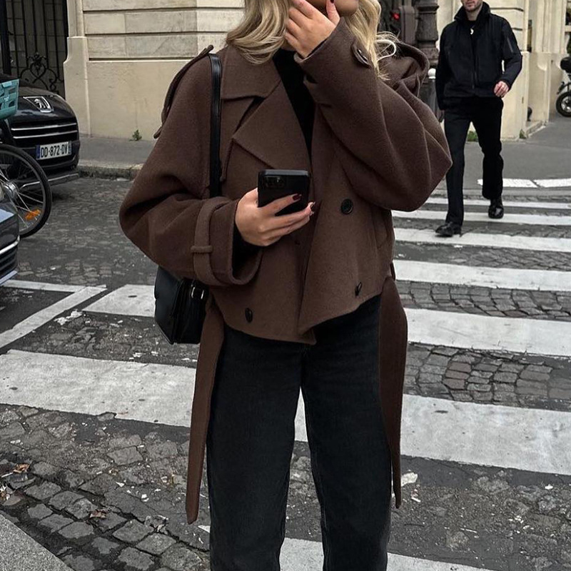 Casava Elegant Woolen Coat