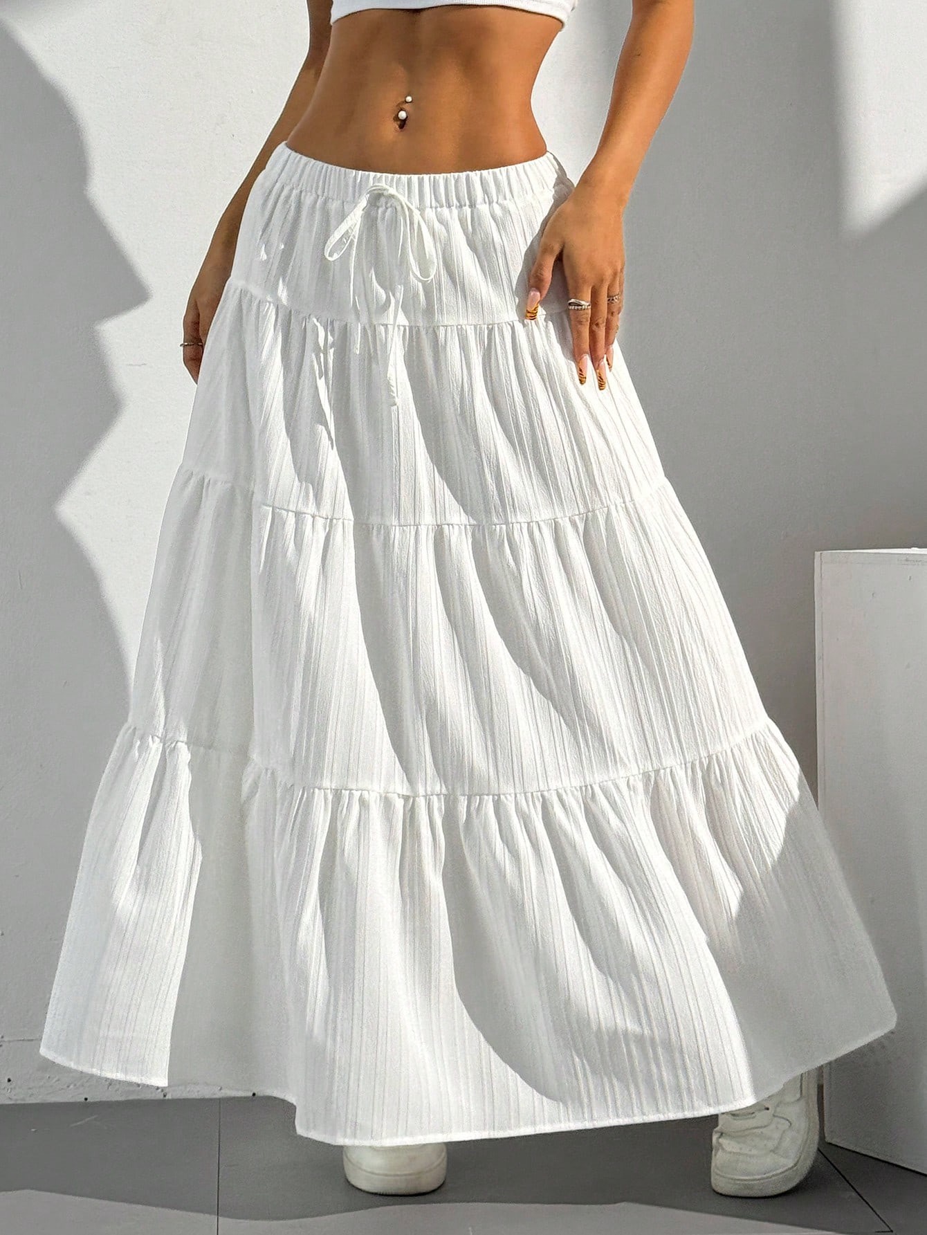 Casava Lace-up Skirts