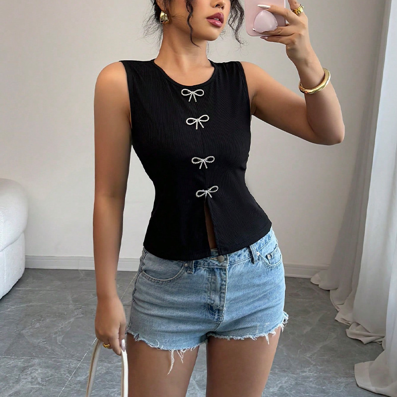 Casava Sleeveless Sweater Blouse