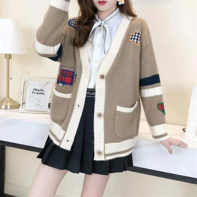 Casava Color Knitted Cardigan