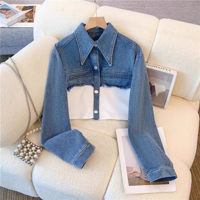 Casava Denim Patchwork Set
