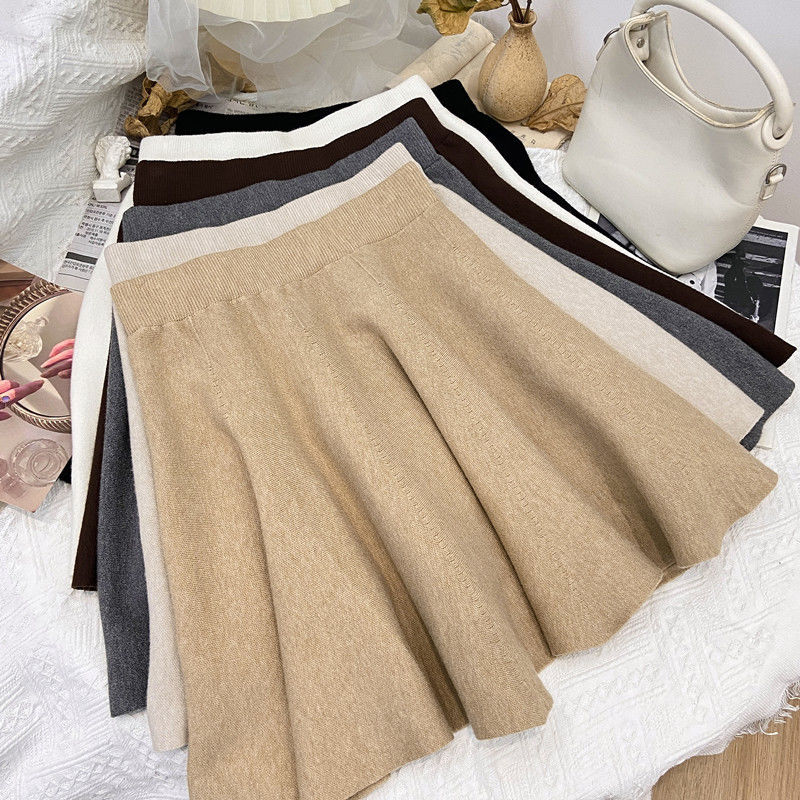 Casava High Waist Knitted Mini Skirt