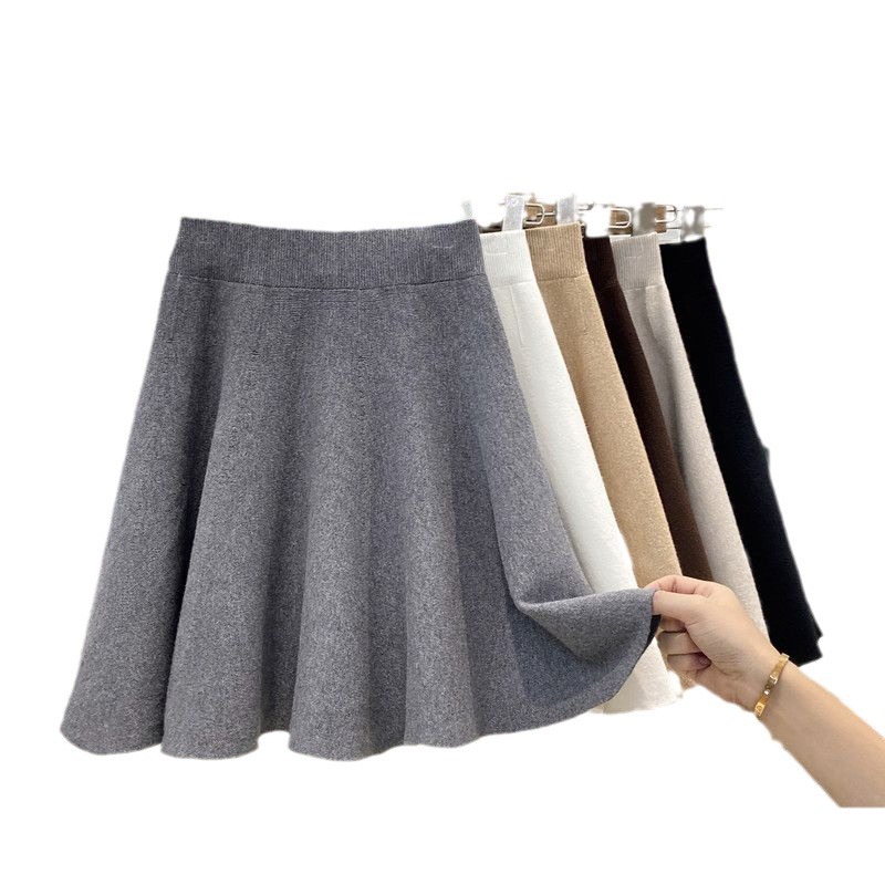 Casava High Waist Knitted Mini Skirt