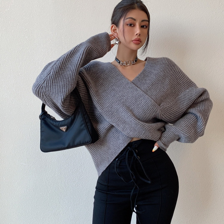 Casava Cross-Shoulder Sweater
