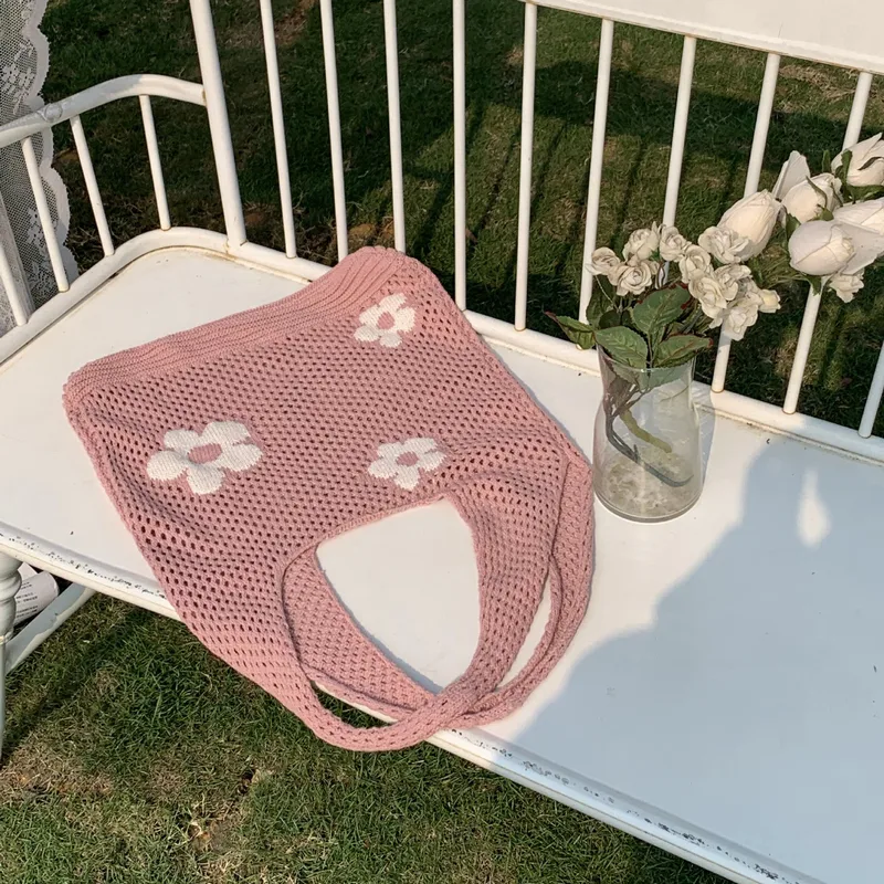 Casava Flower Cute Tote Bag
