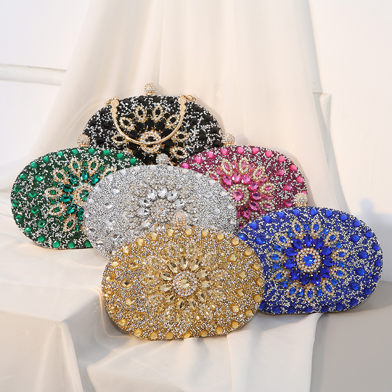 Pu Leather Floral Evening Bags