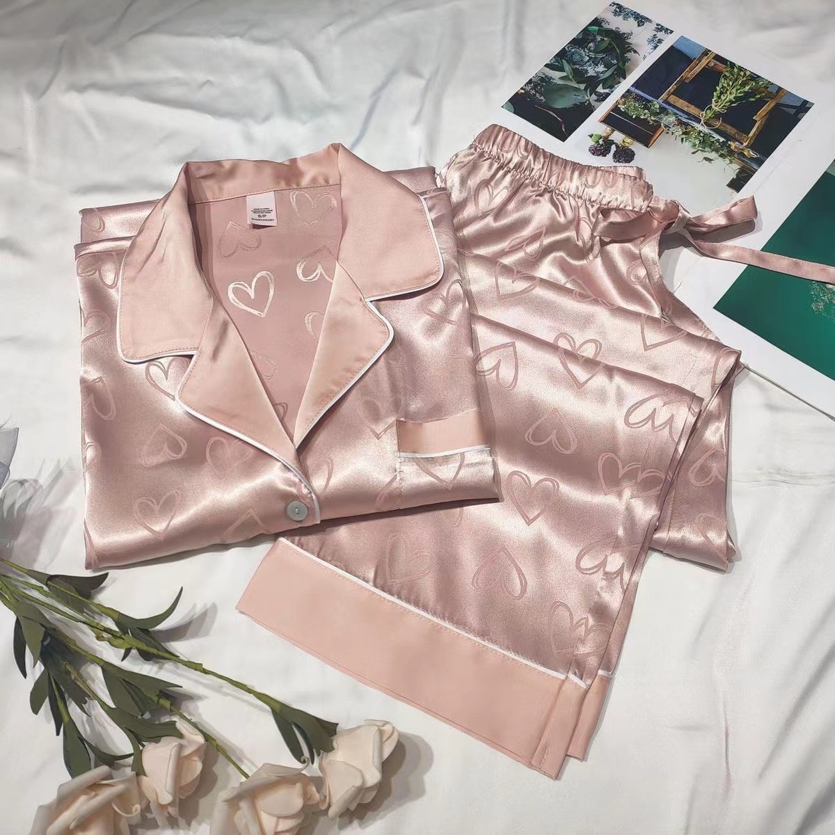 Casava Casual Heart Shape Polyester