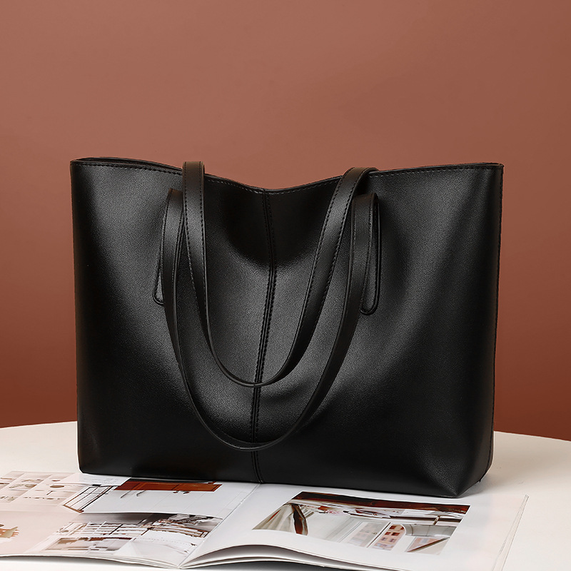 PU Leather Tote Bag For Women
