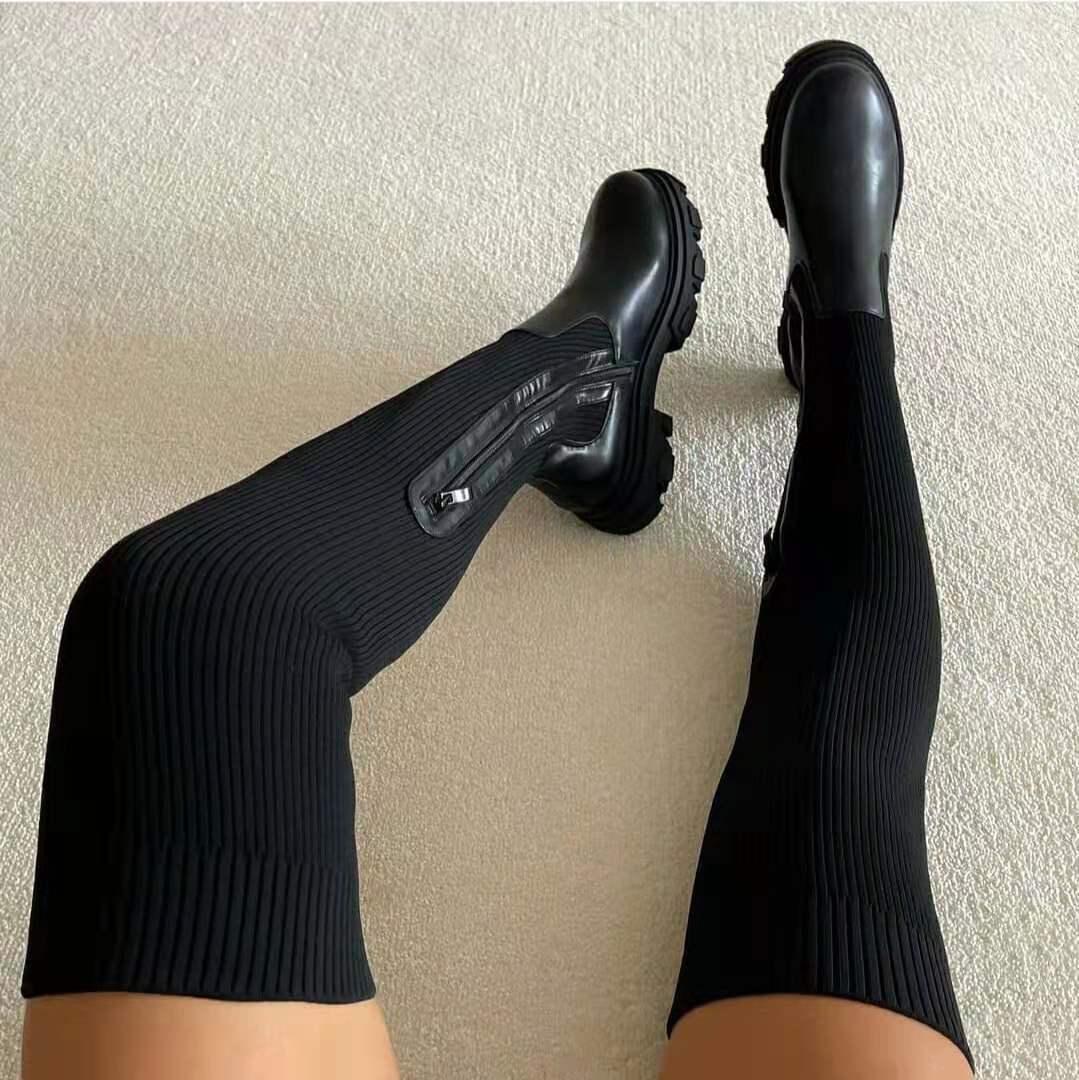 Casava Urban Edge Over-Knee Boots