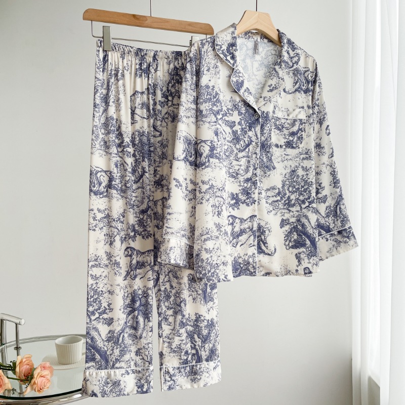 Elegant Women's Printing Pajamas