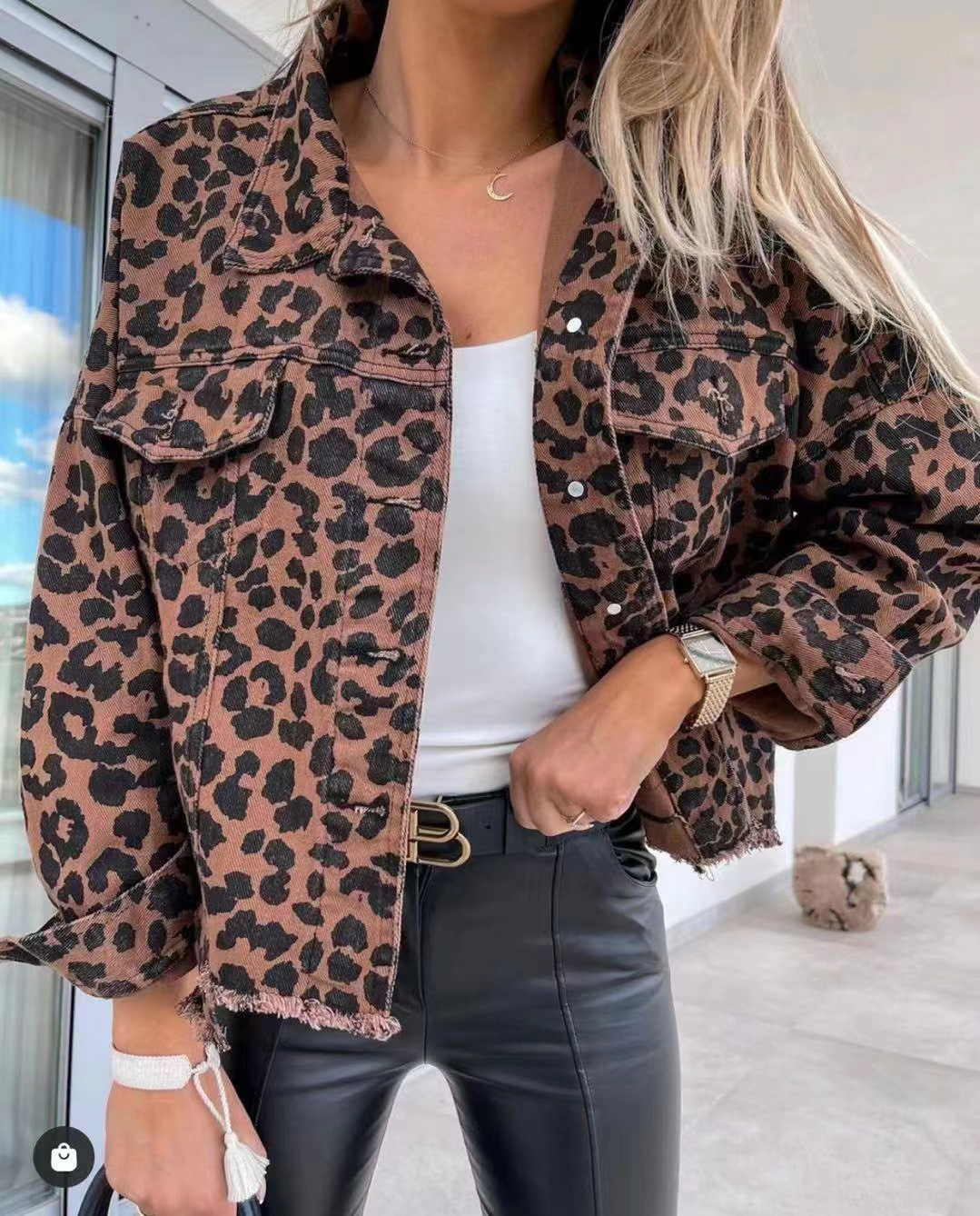 Single Breasted Coat Denim Jacket