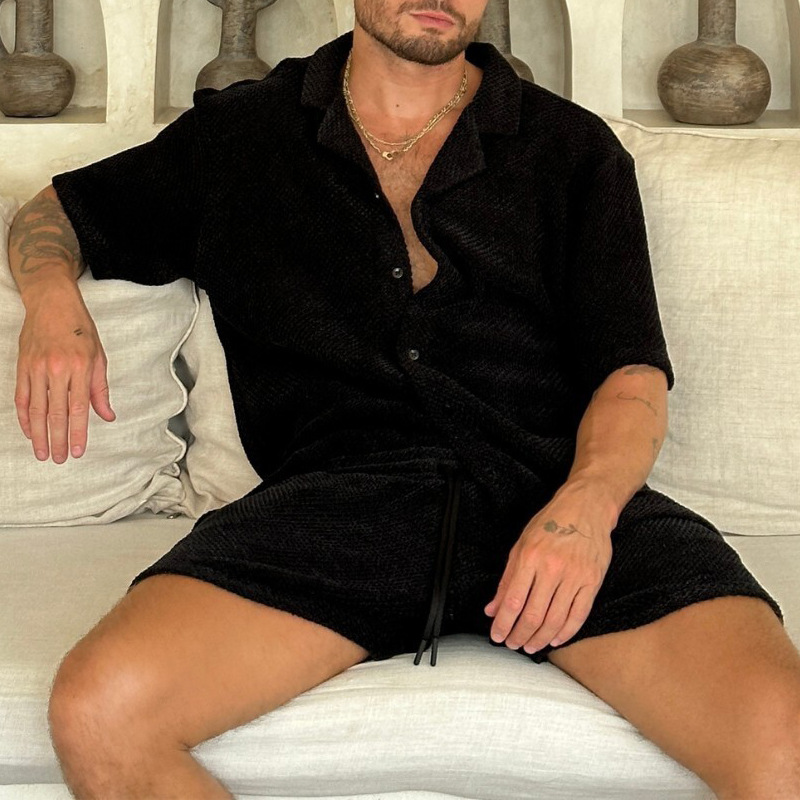 Casava Turndown Short Sleeve Sets