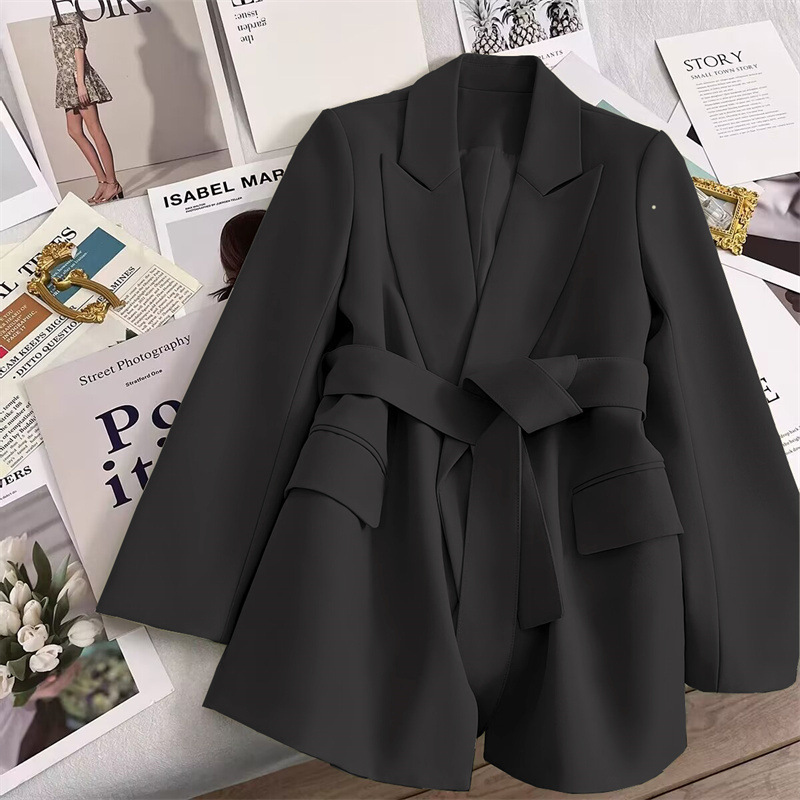 Women's Blazer Long Sleeve Blazers Pocket Elegant Formal