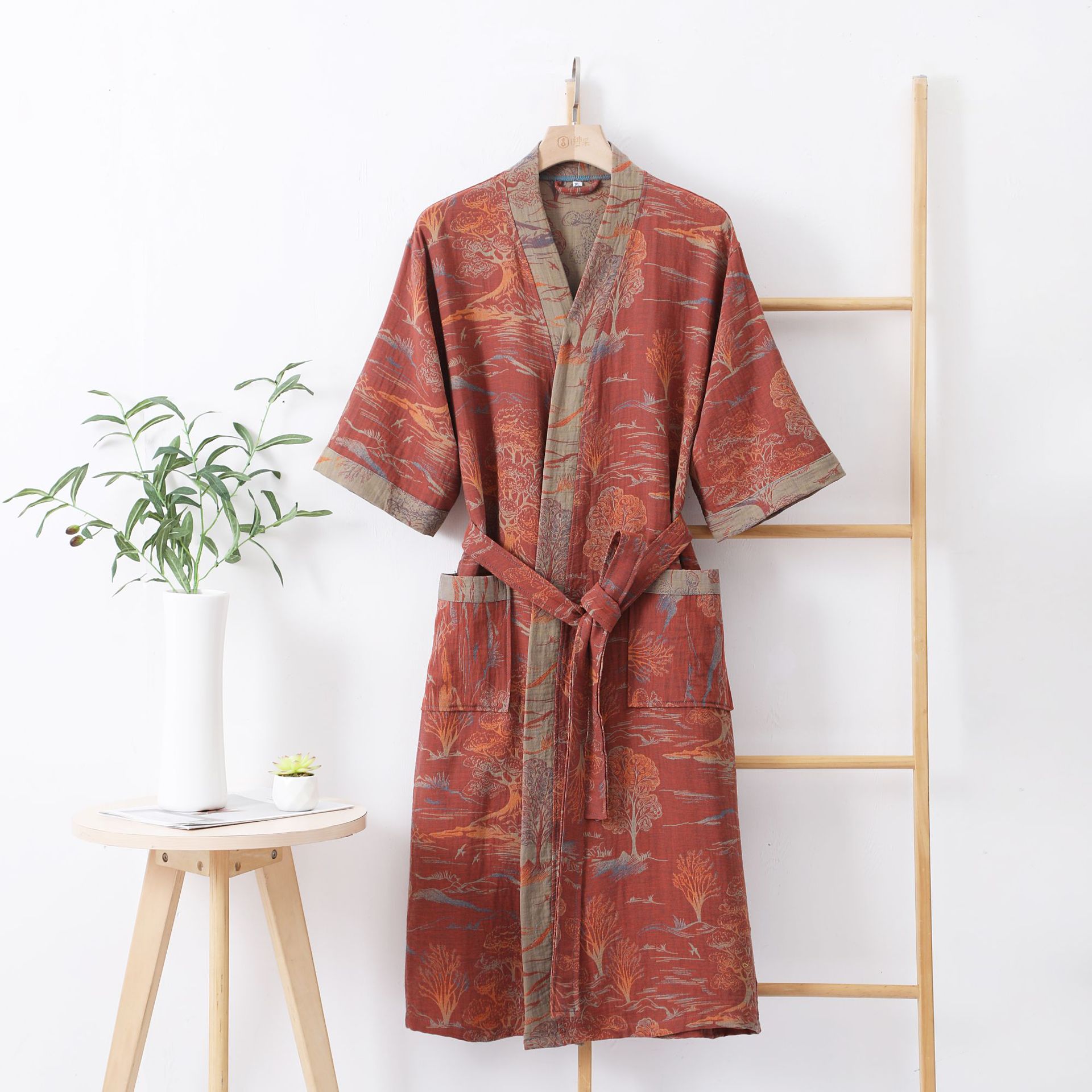 Bathrobe Class A Thin Pajamas