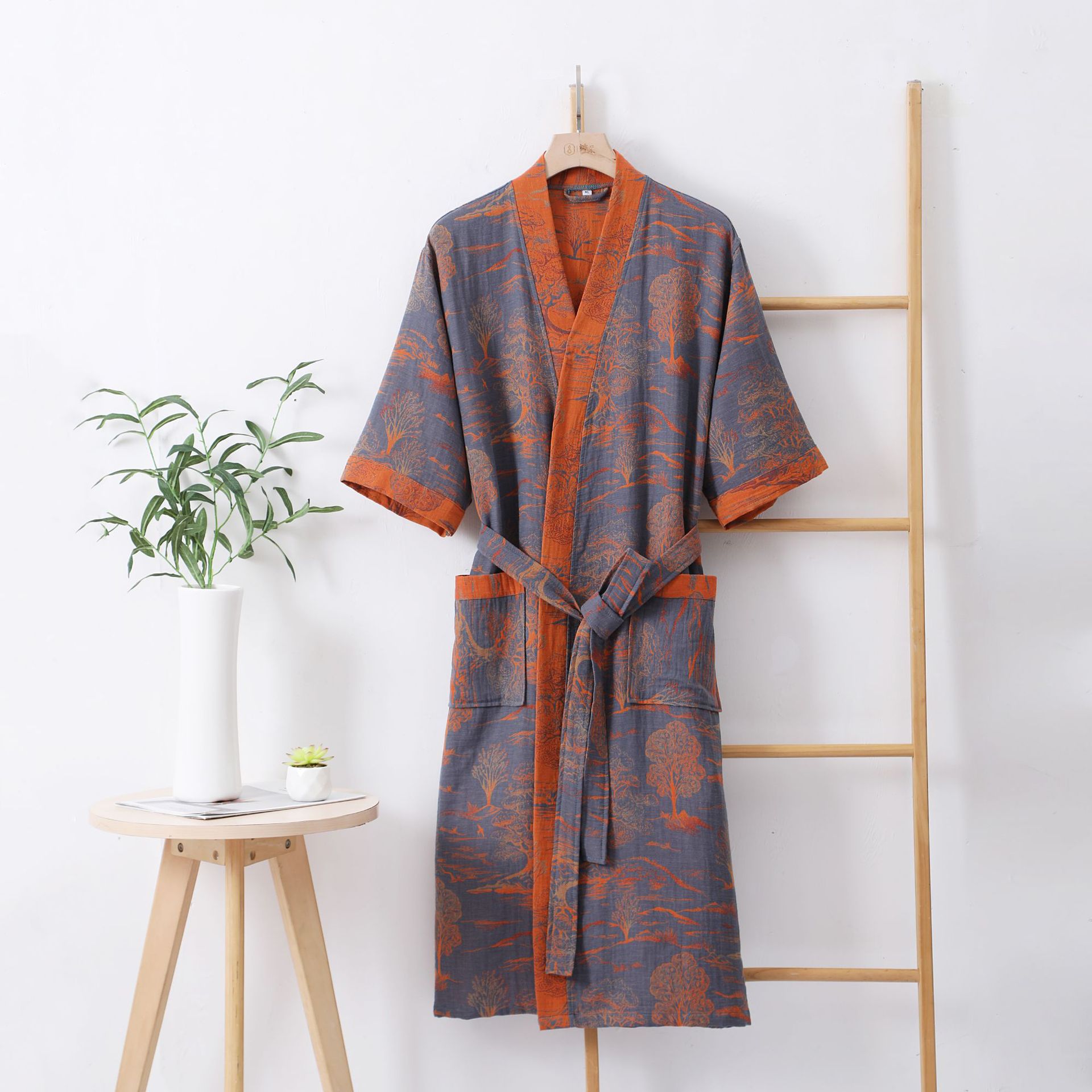 Bathrobe Class A Thin Pajamas