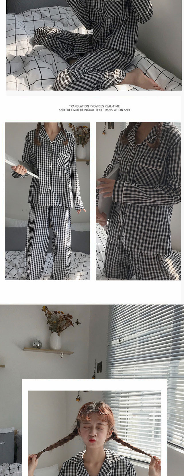 Casava Cherry Plaid Cozy Pajama Set