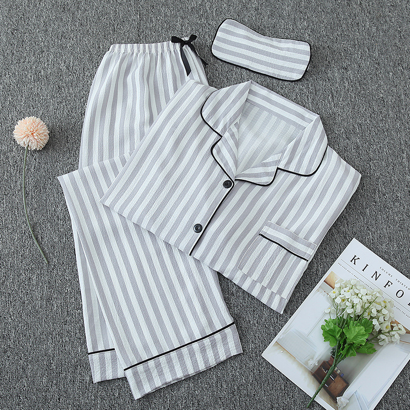 Casava Stripe Heart Shape Pajama Set