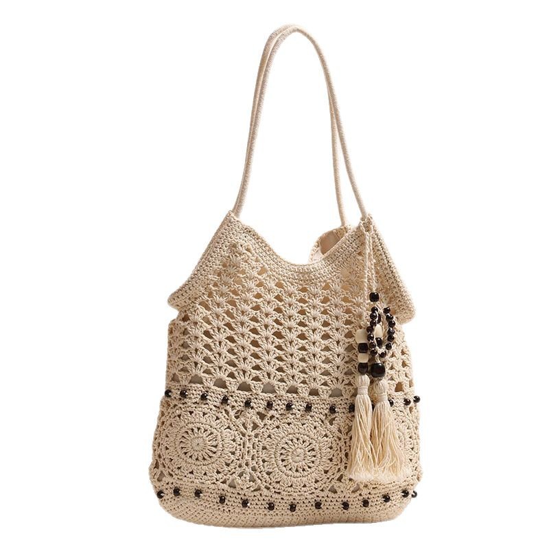 Casava Hollow Square Zipper Tote Bag