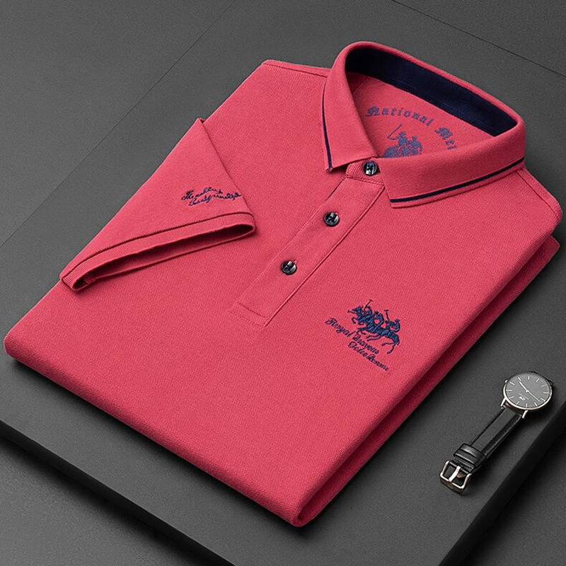Short Sleeve Polo Shirt For Men
