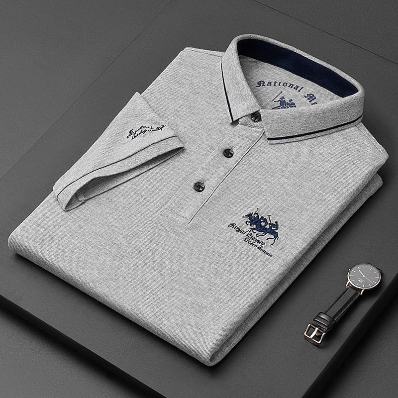 Short Sleeve Polo Shirt For Men