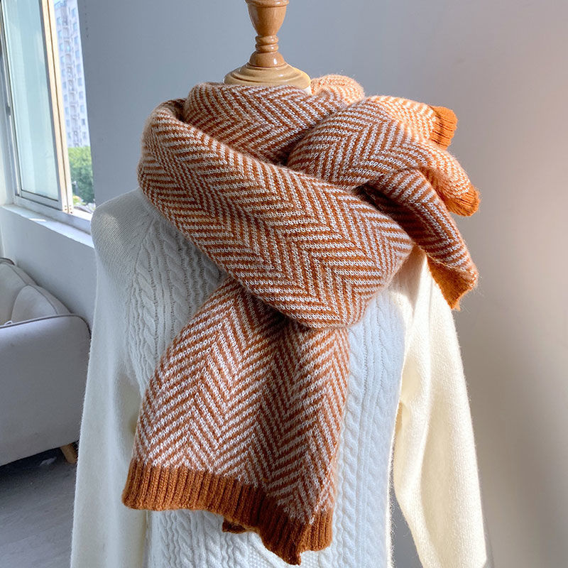 Casava High-End Plaid Scarf