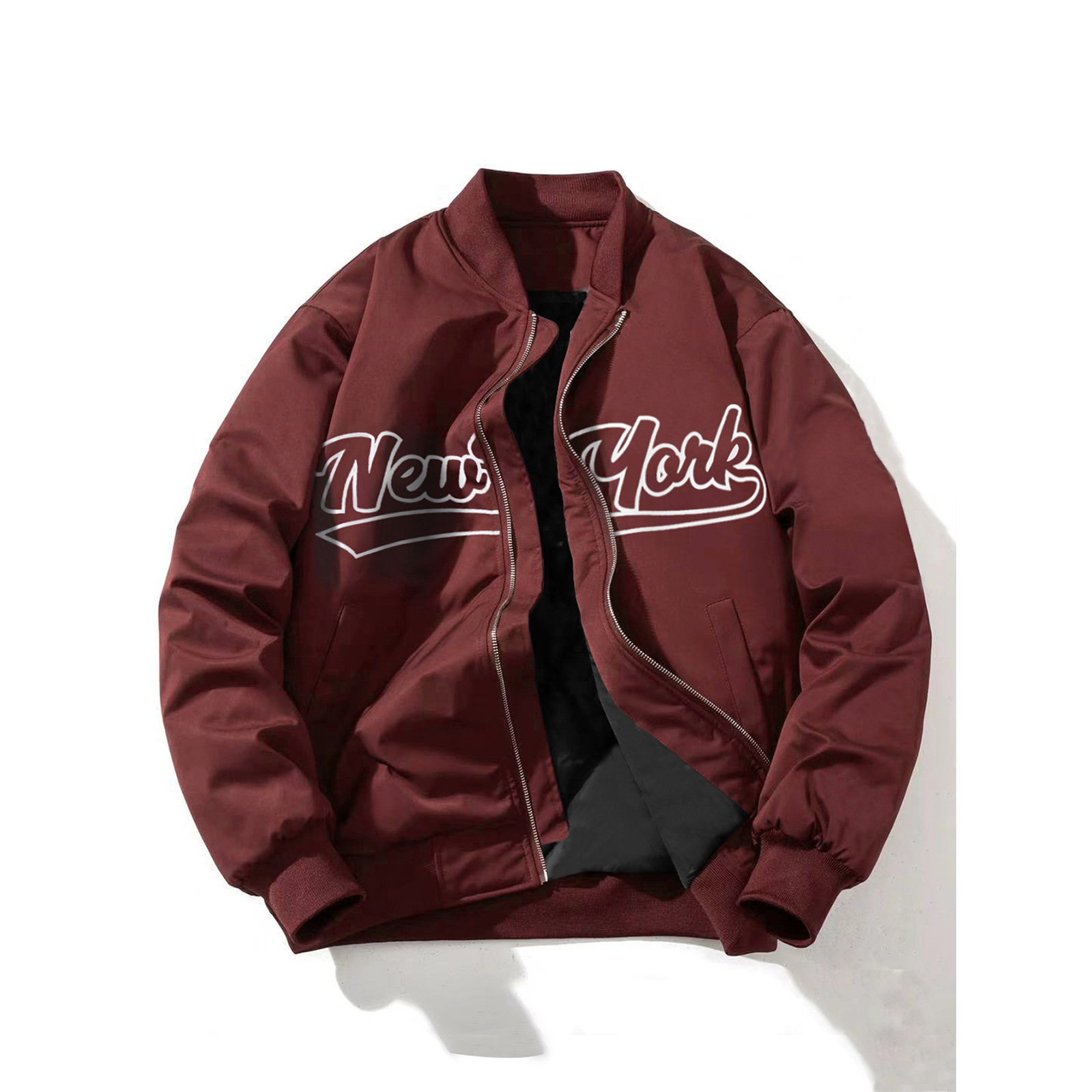Men's Casual Sporty Baseball Collar Workwear Jacket