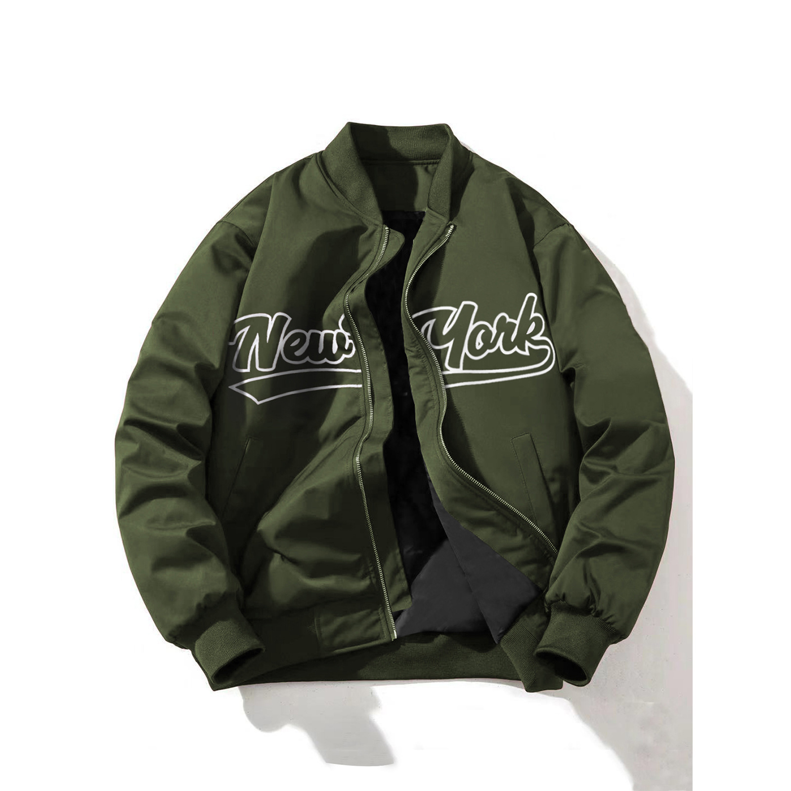 Men's Casual Sporty Baseball Collar Workwear Jacket