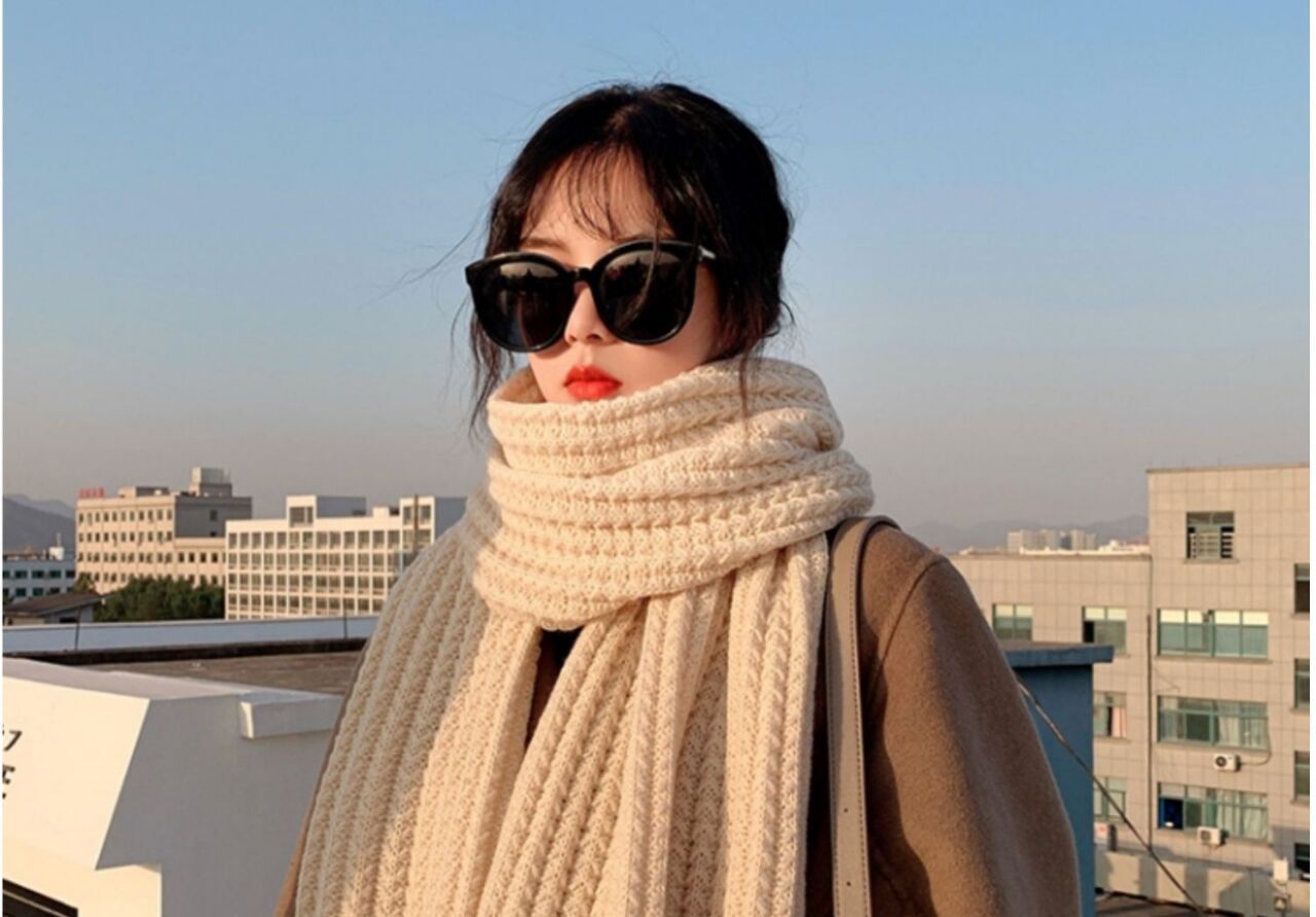 Casava Warm Knitted Scarf