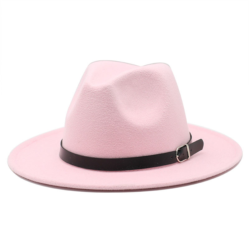 Casava Flat Brim Fedora Hat