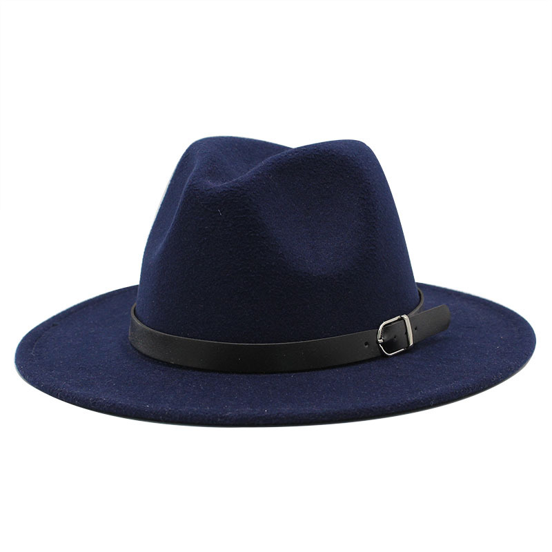 Casava Flat Brim Fedora Hat