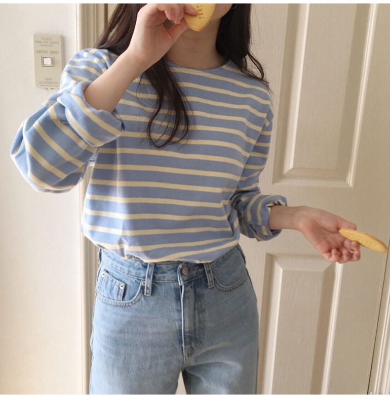 Stripe Long Sleeve T-shirt