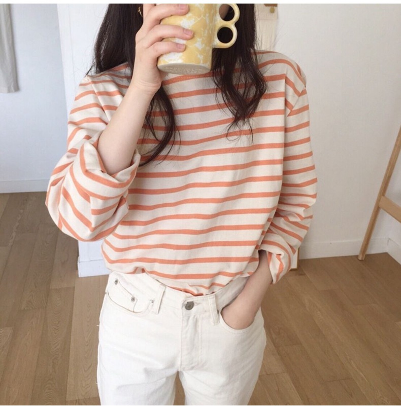 Stripe Long Sleeve T-shirt