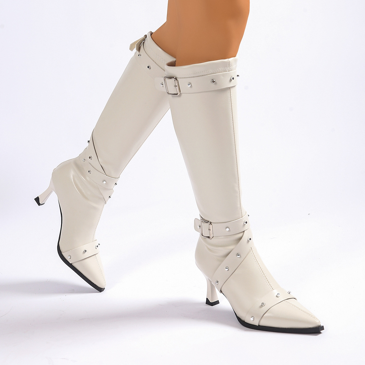 Casava LuxeStride High-Calf Fashion Boots