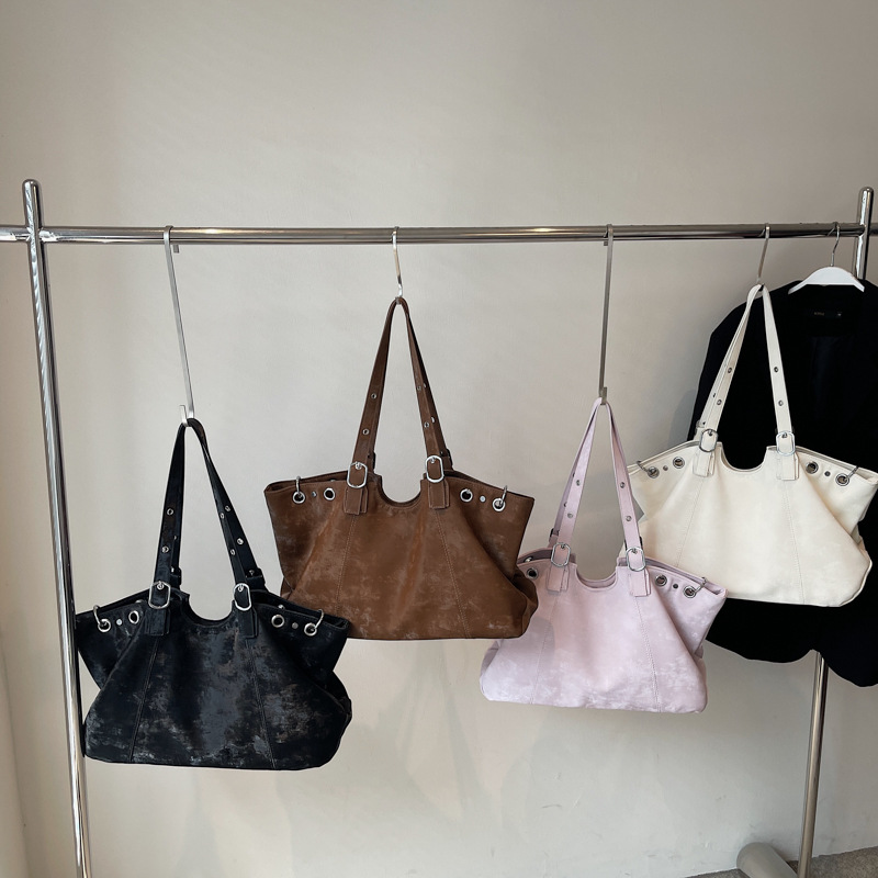 Fashionable Handbag Square Shape PU Material