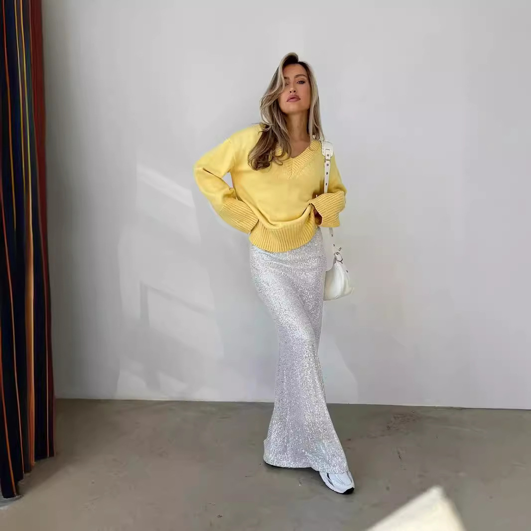 Casava LazyLuxe Patchwork Sweater