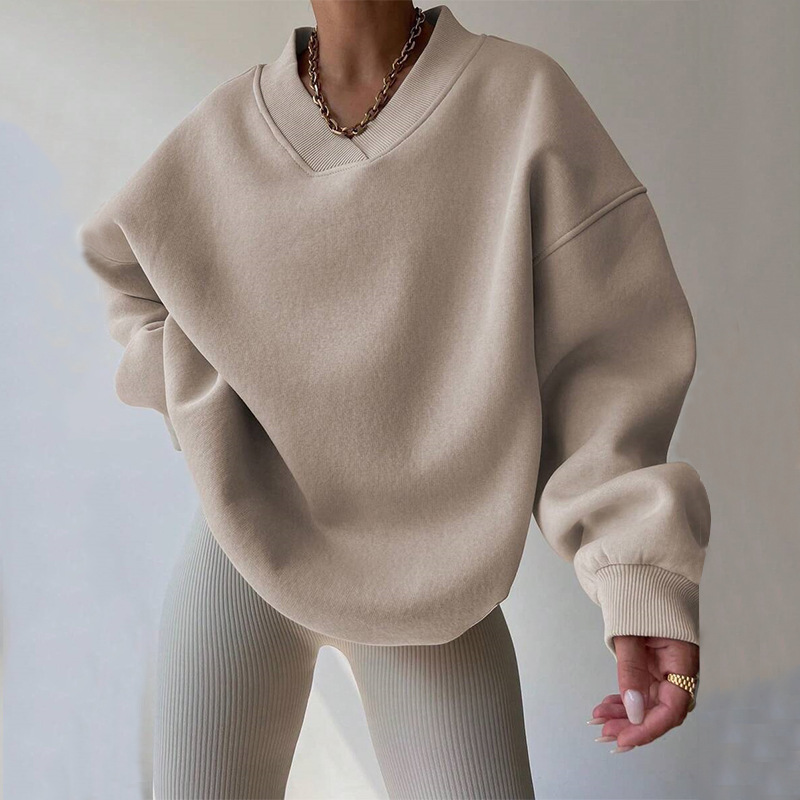 Women's Long Sleeve Round Neck Sweatshirt