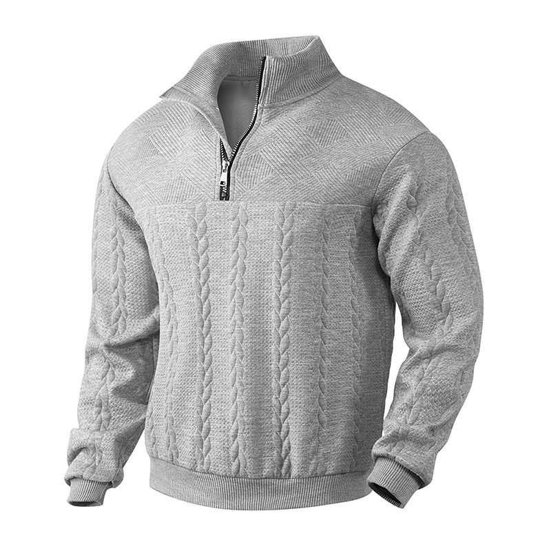 Half Zipper Loose Fit