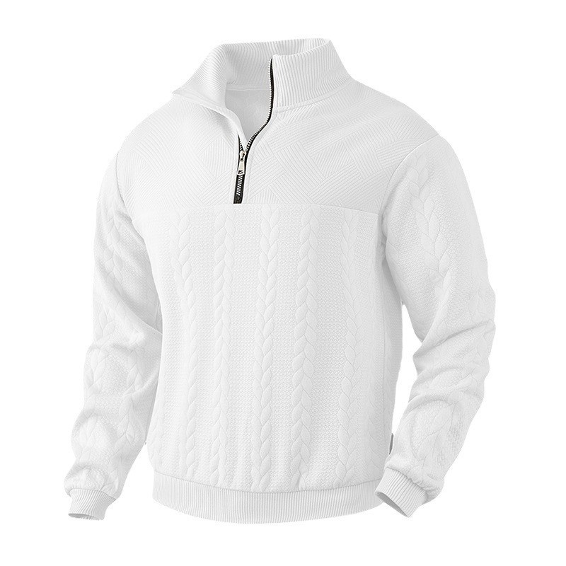 Half Zipper Loose Fit