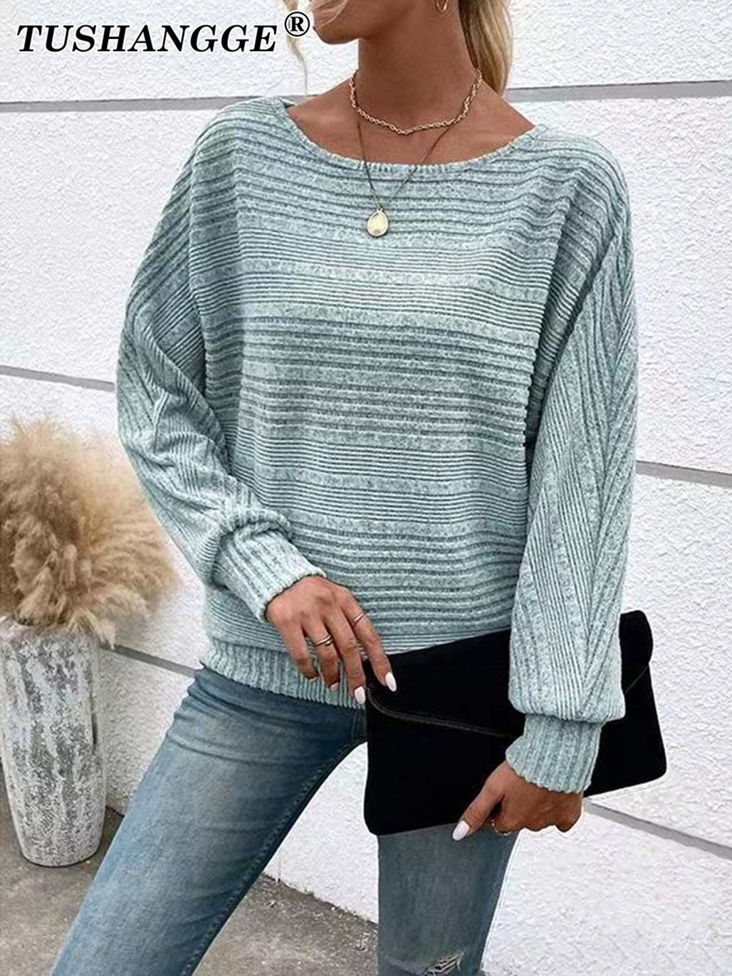 Sky Blue Long Sleeve T-shirt