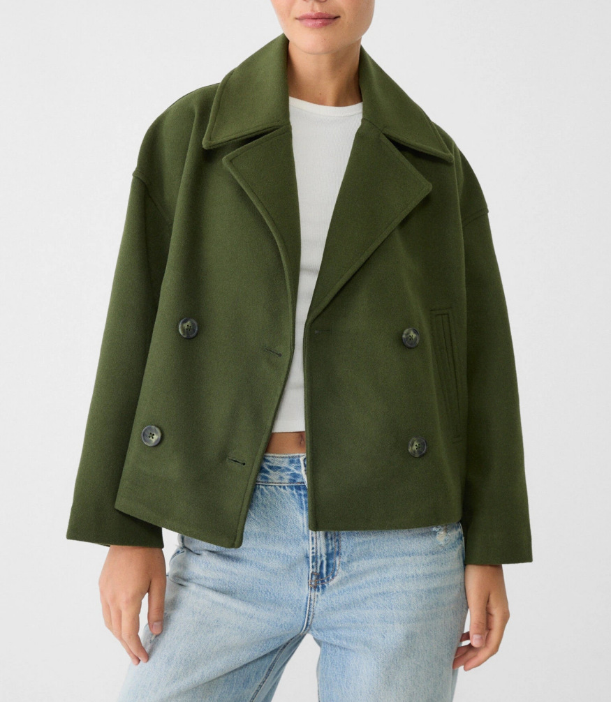 Women's Thickened Short Woolen Coat