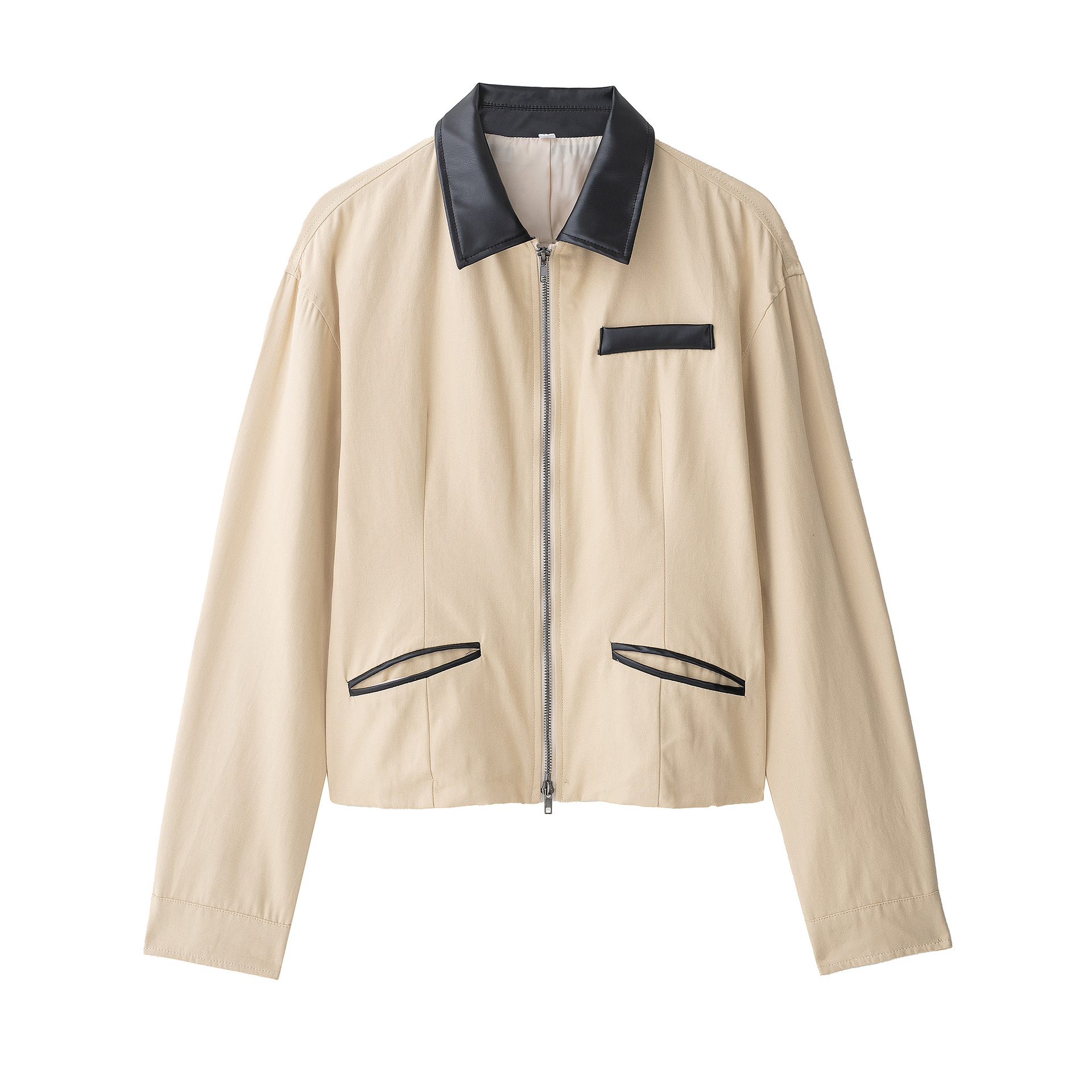 Fashionable Slim Fit Zipper Jacket
