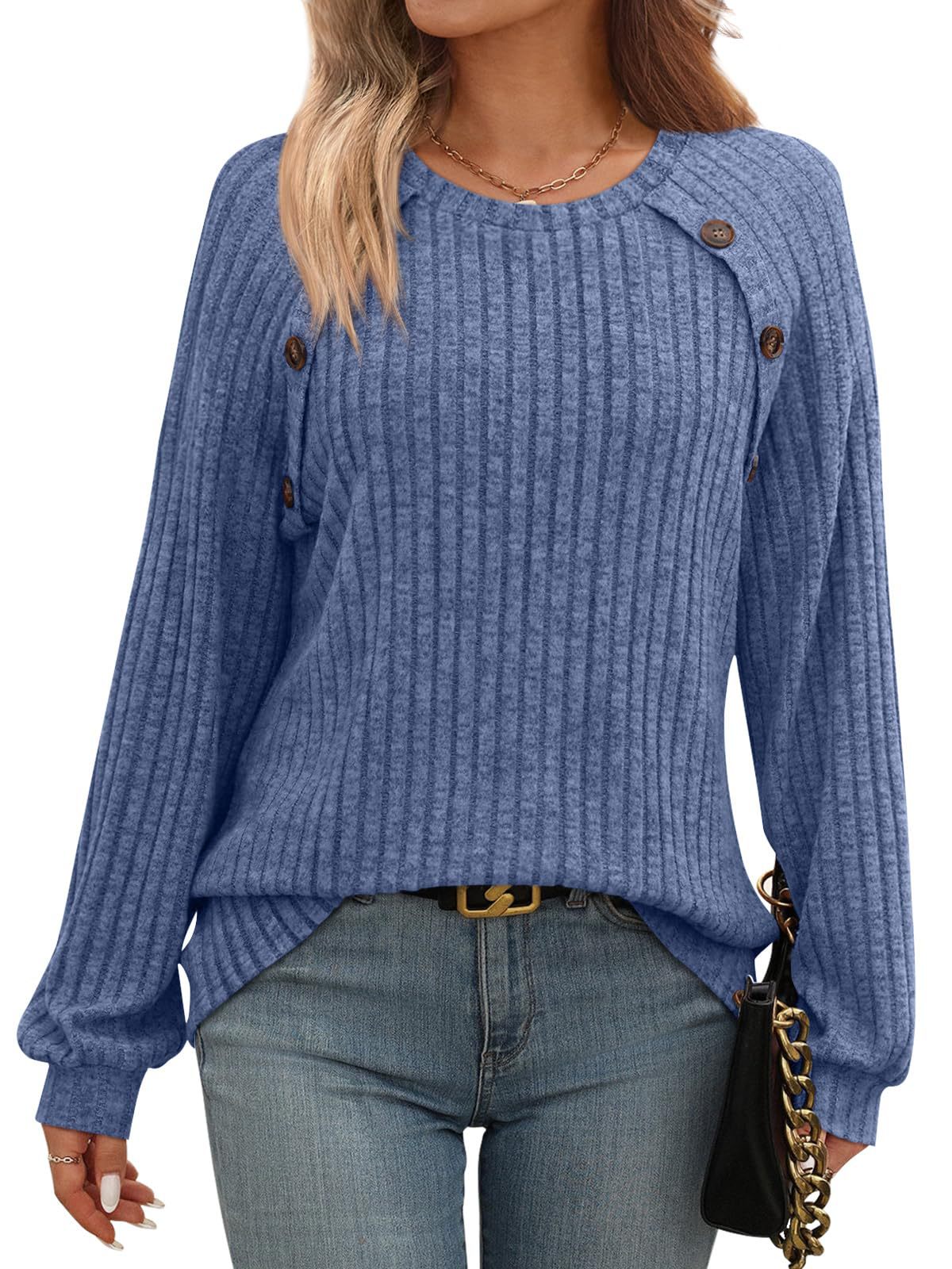 Casual Round Neck T-Shirt Patchwork