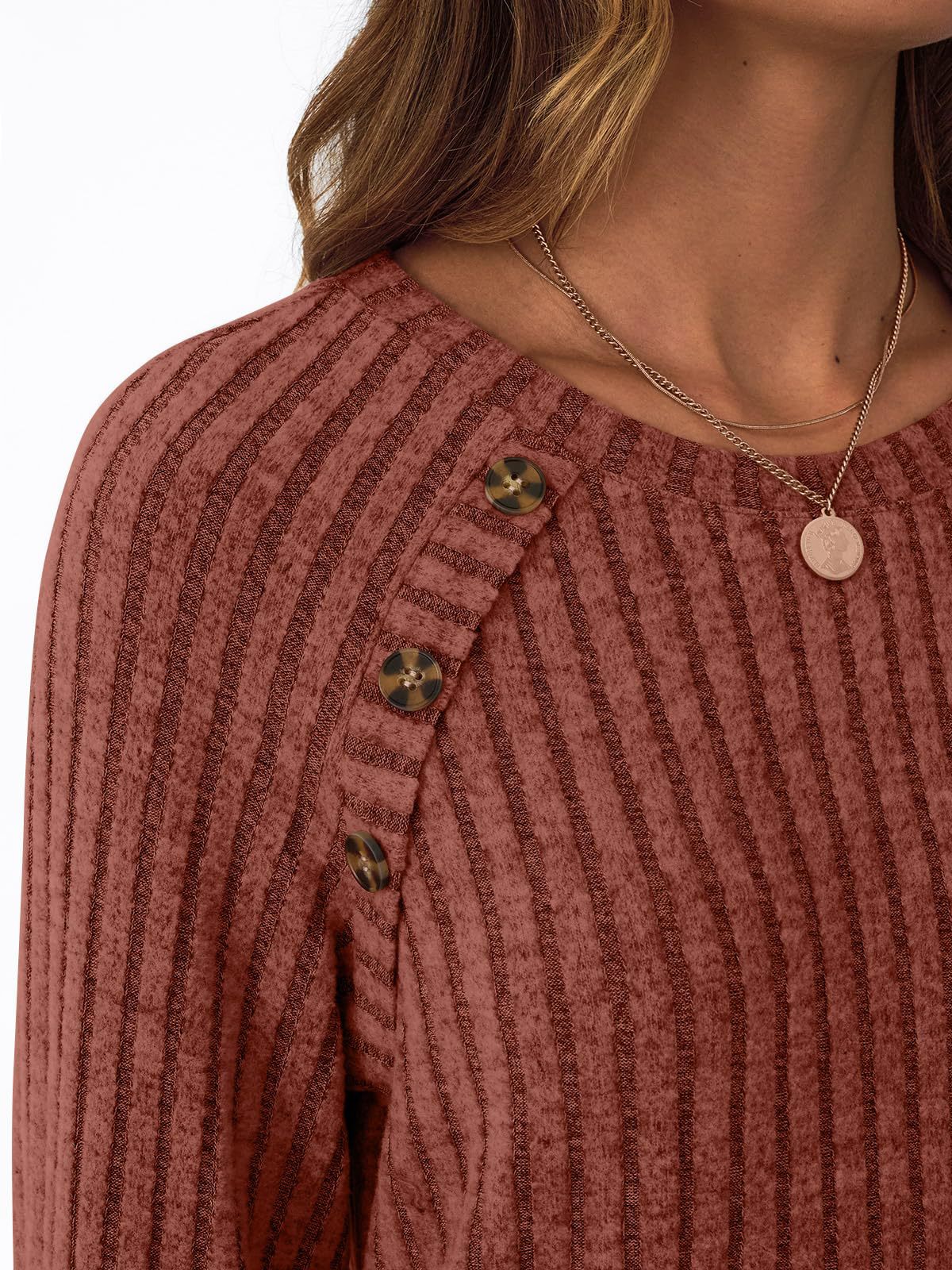 Casual Round Neck T-Shirt Patchwork