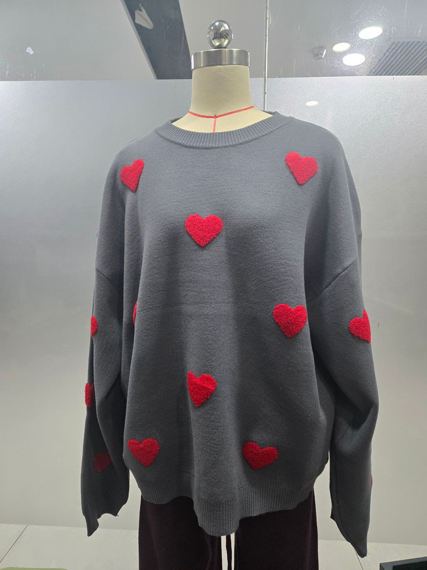 Casava Heart Knit Sweater
