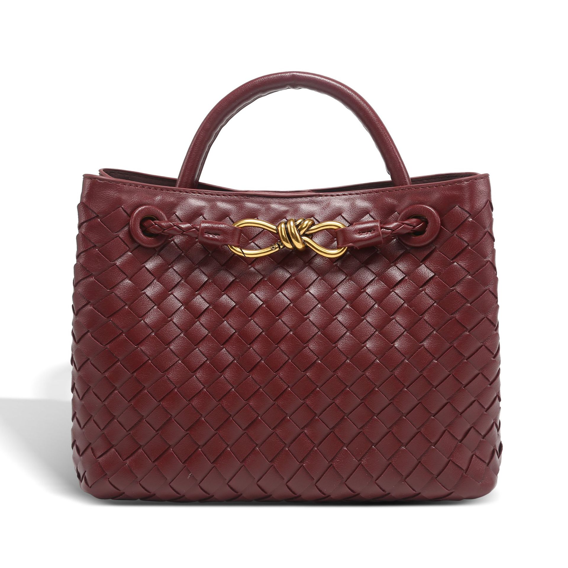 PU Leather Handbag For Women With Top Handle